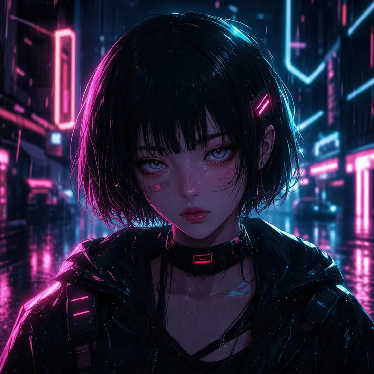 Cyberpunk style preview
