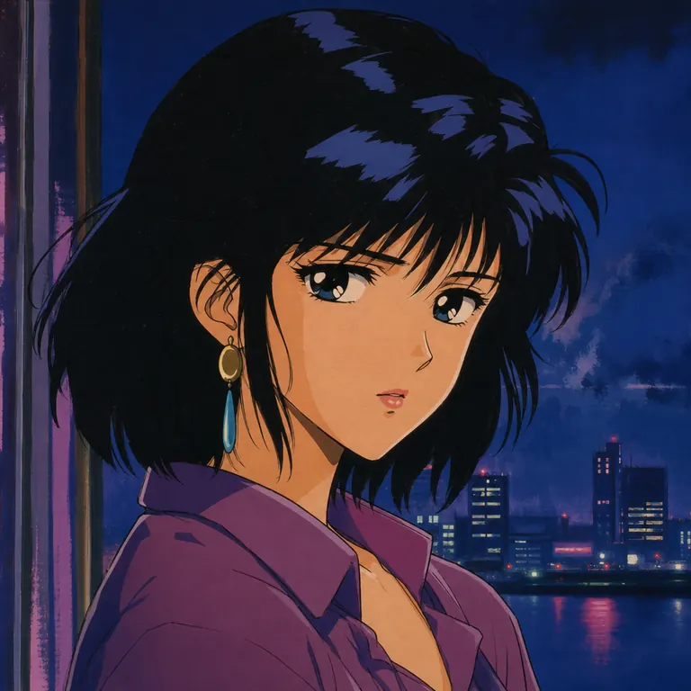 Retro Anime style preview